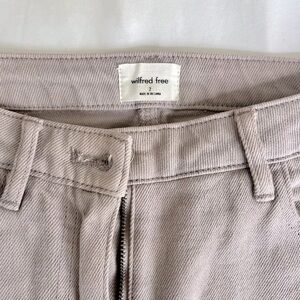 ARITZIA - Wilfred Free Melina Pants in Twill Grey Size 2